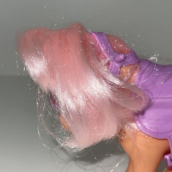 My Little Pony Hasbro 2017 Peachy Bridge Direct Pink Hearts Hair Purple Saddle - Picture 7 of 9